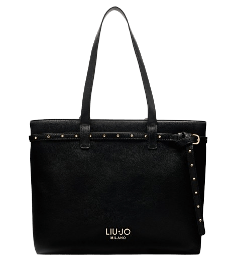 Liu Jo Borsa Tote Bag Media Better Nero - STANGA Pelletteria