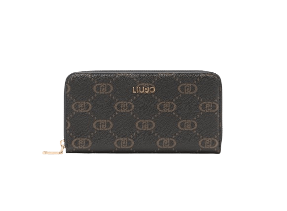 Liu Jo Portafogli Zip Around Grande Logo - STANGA Pelletteria