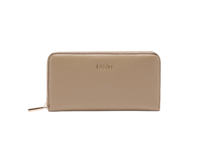 Liu Jo Portafoglio Zip Around Grande Desert Taupe - STANGA Pelletteria
