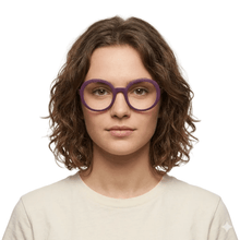 Carica l'immagine nel visualizzatore di Gallery, Looplabb Jane Occhiali Da Lettura Purple Plum - STANGA Pelletteria
