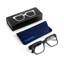 Carica l'immagine nel visualizzatore di Gallery, Looplabb Max Occhiali Da Lettura Black - STANGA Pelletteria
