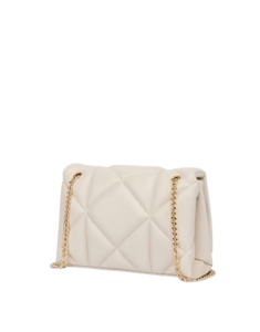 Love Moschino Borsa A Spalla Trapuntata Embossed Avorio - STANGA Pelletteria