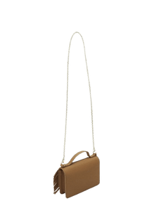 Love Moschino Borsa Piccola a Tracolla Frange Cammello - STANGA Pelletteria