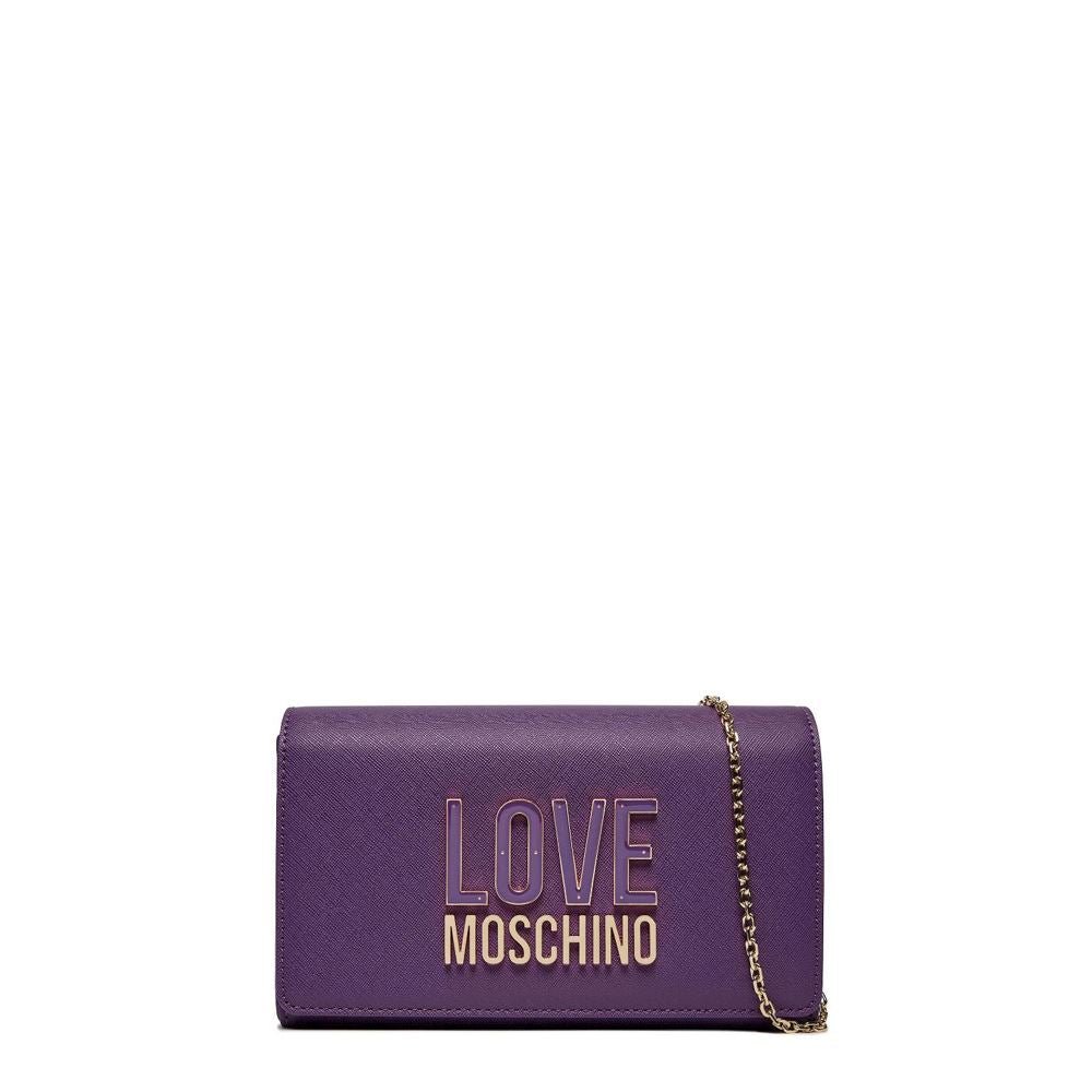 Love Moschino Borsa Piccola a Tracolla Love Moschino Linea Jelly Viola - STANGA Pelletteria