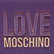 Carica l&#39;immagine nel visualizzatore di Gallery, Love Moschino Borsa Piccola a Tracolla Love Moschino Linea Jelly Viola - STANGA Pelletteria
