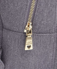 Carica l&#39;immagine nel visualizzatore di Gallery, Love Moschino Denim Icon Zaino Cotone Light Blue - STANGA Pelletteria
