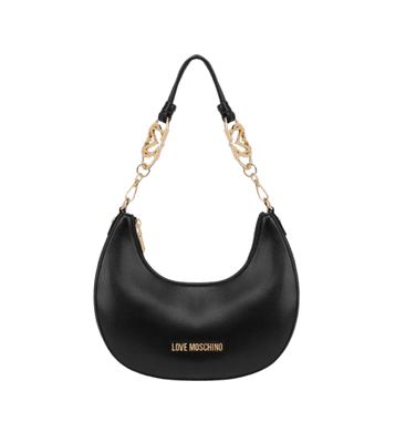 Love Moschino Hobo Bag Jewel Nero - STANGA Pelletteria