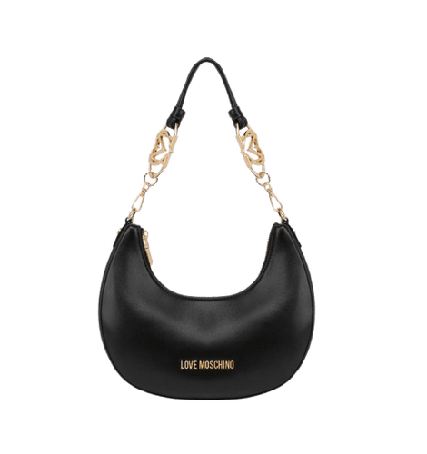 Love Moschino Hobo Bag Jewel Nero - STANGA Pelletteria