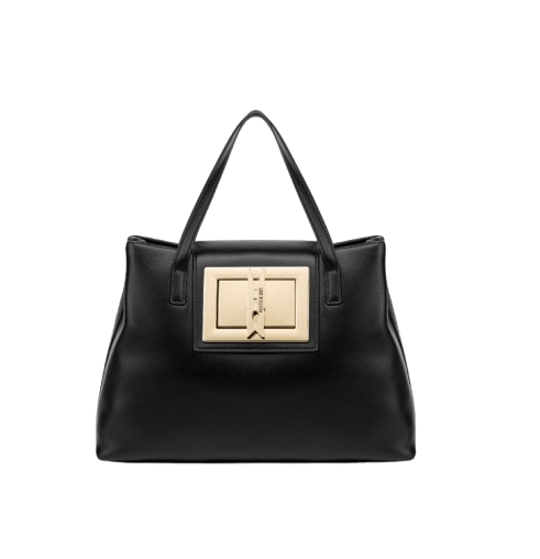 Love Moschino Shopper Clothespin Nero - STANGA Pelletteria