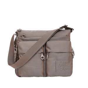Mandarina Duck MD20 Borsa Multitasche Espandibile Taupe - STANGA Pelletteria