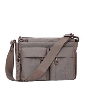 Mandarina Duck MD20 Borsa Multitasche Taupe - STANGA Pelletteria