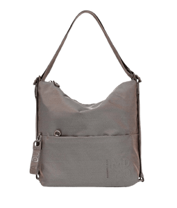 Mandarina Duck MD20 Slide Borsa Zaino Taupe - STANGA Pelletteria