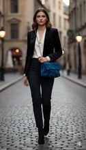 Carica l&#39;immagine nel visualizzatore di Gallery, Mia Bag Borsa in Velluto (borsa di seconda mano) MB - 22311 - STANGA Pelletteria
