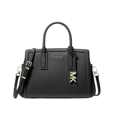 Michael Kors Borsa a mano Laila piccola in pelle martellata Nera - STANGA Pelletteria
