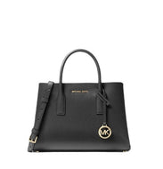 Michael Kors Borsa a Mano Ruthie Piccola In Pelle Martellata Black - STANGA Pelletteria