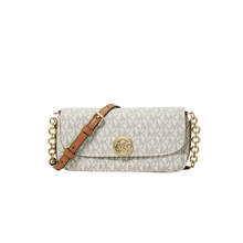 Carica l'immagine nel visualizzatore di Gallery, Michael Kors Borsa A Tracolla Mini Nolita Vanilla/Acorn - STANGA Pelletteria
