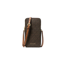 Carica l'immagine nel visualizzatore di Gallery, Michael Kors Borsa Portatelefono Jet Set Bronzo/Ghianda - STANGA Pelletteria
