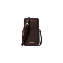 Carica l'immagine nel visualizzatore di Gallery, Michael Kors Borsa Portatelefono Jet Set Chocolate - STANGA Pelletteria
