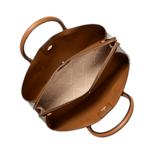 Carica l&#39;immagine nel visualizzatore di Gallery, Michael Kors Borsa Ruthie Grande Logata Vanilla/Acrn - STANGA Pelletteria
