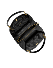 Carica l&#39;immagine nel visualizzatore di Gallery, Michael Kors Borsa tote Kensington grande in pelle martellata Nera - STANGA Pelletteria

