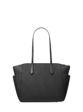 Carica l&#39;immagine nel visualizzatore di Gallery, Michael Kors Borsa Tote Marilyn Media Saffiano Black - STANGA Pelletteria

