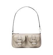 Michael Kors Pochette Zoe piccola in pelle martellata Sabbia Chiaro - STANGA Pelletteria