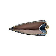 Carica l'immagine nel visualizzatore di Gallery, Michael Kors Portacarte Con Cinturino Jet Set Chambray - STANGA Pelletteria
