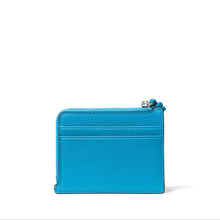 Carica l'immagine nel visualizzatore di Gallery, Michael Kors Portacarte Con Cinturino Jet Set Milos Blue - STANGA Pelletteria
