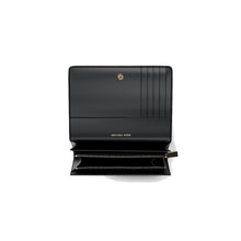 Carica l'immagine nel visualizzatore di Gallery, Michael Kors Portafoglio Jet Set Grande Con Patta Black - STANGA Pelletteria
