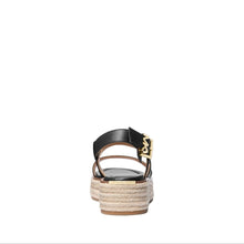 Carica l'immagine nel visualizzatore di Gallery, Michael Kors Sandalo Lynn Espadrille Black - STANGA Pelletteria
