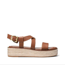 Carica l'immagine nel visualizzatore di Gallery, Michael Kors Sandalo Lynn Espadrille Luggage - STANGA Pelletteria
