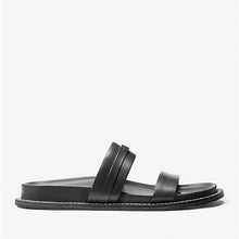 Carica l&#39;immagine nel visualizzatore di Gallery, Michael Kors Sandalo Mandy Basso Black - STANGA Pelletteria

