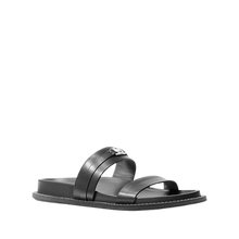 Carica l&#39;immagine nel visualizzatore di Gallery, Michael Kors Sandalo Mandy Basso Black - STANGA Pelletteria
