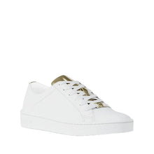 Carica l'immagine nel visualizzatore di Gallery, Michael Kors Sneaker Keaton Lace Up White/Pale Gold - STANGA Pelletteria
