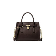Carica l'immagine nel visualizzatore di Gallery, Micheal Kors Borsa A Tracolla Hamilton Moderne Small Chocolate - STANGA Pelletteria
