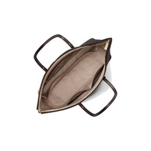 Carica l'immagine nel visualizzatore di Gallery, Micheal Kors Borsa Tote Quinn Grande Chocolate - STANGA Pelletteria
