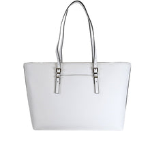 Carica l'immagine nel visualizzatore di Gallery, Micheal Kors Borsa Tote Quinn Grande Optic White - STANGA Pelletteria
