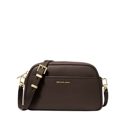 Micheal Kors Camera Bag Xbody Chocolate - STANGA Pelletteria