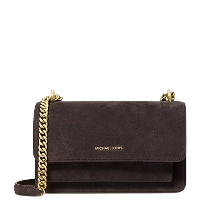 Micheal Kors Claire Suede Large Chocolate - STANGA Pelletteria