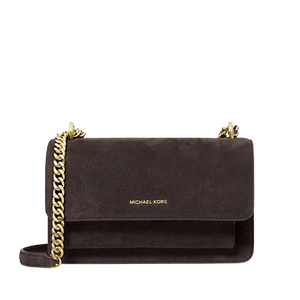 Micheal Kors Claire Suede Large Chocolate - STANGA Pelletteria