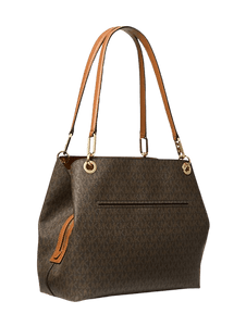 Micheal Kors Kensington Grande Con Logo Bronzo Ghianda - STANGA Pelletteria