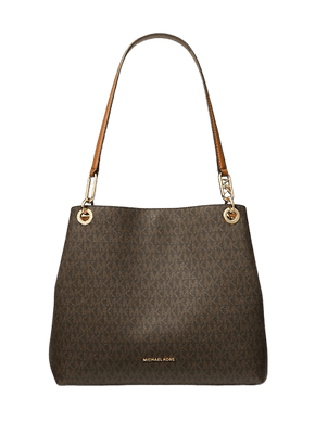 Micheal Kors Kensington Grande Con Logo Bronzo Ghianda - STANGA Pelletteria