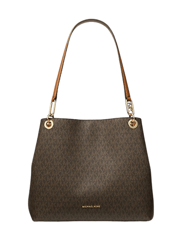 Micheal Kors Kensington Grande Con Logo Bronzo Ghianda - STANGA Pelletteria