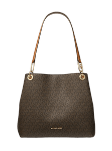 Micheal Kors Kensington Grande Con Logo Bronzo Ghianda - STANGA Pelletteria