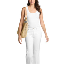 Carica l'immagine nel visualizzatore di Gallery, Micheal Kors Nolita Lg Hobo Rafia Nat/Peanut - STANGA Pelletteria
