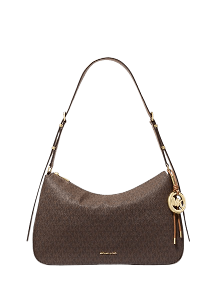 Micheal Kors Nolita Media Con Logo Bronzo Ghianda - STANGA Pelletteria