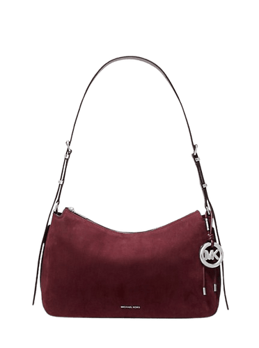 Micheal Kors Nolita Media In Nabuk Rosso Scuro - STANGA Pelletteria