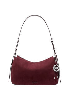 Micheal Kors Nolita Media In Nabuk Rosso Scuro - STANGA Pelletteria