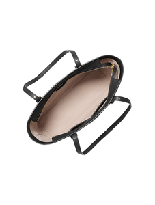 Micheal Kors Quinn Media In Pelle Martellata Black - STANGA Pelletteria