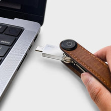 Carica l&#39;immagine nel visualizzatore di Gallery, Orbitkey Chiavetta Usb-C 64GB Silver - STANGA Pelletteria
